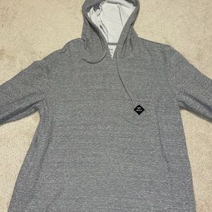 RVCA Light-Weight Gray Sweatshirt (Size Medium)